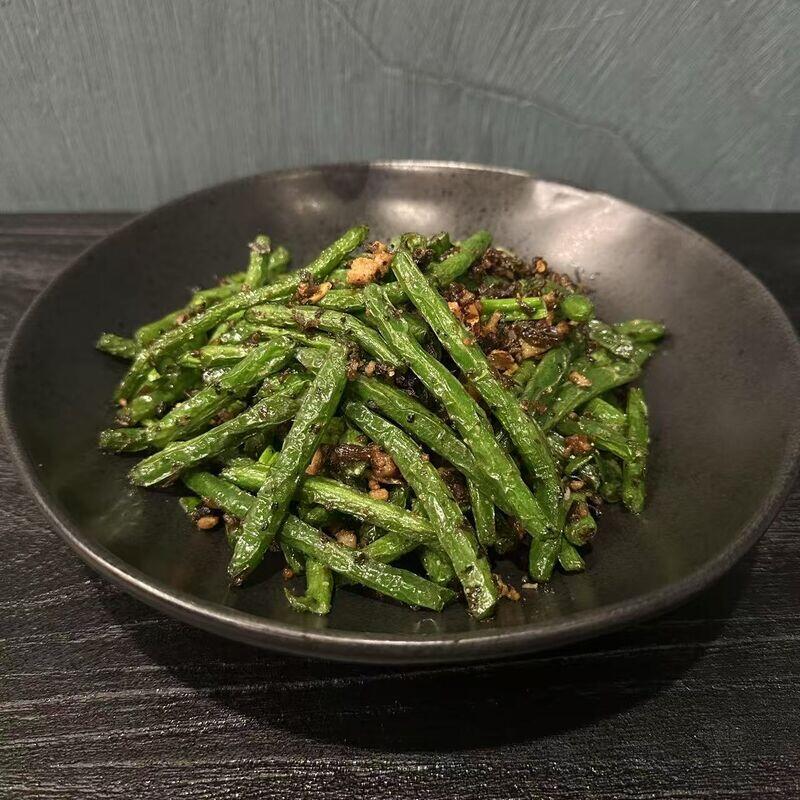 L. Dry-Fried Green Beans
