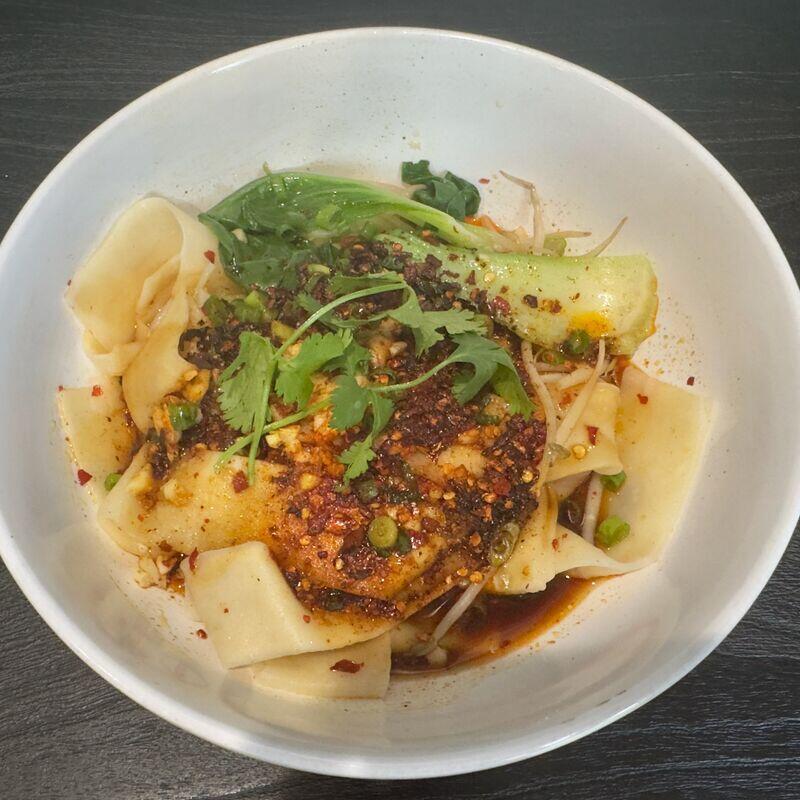 Hand Pulled Noodles With Chili Oil