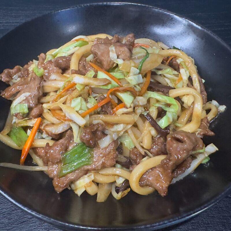 Stir Fry Udon Beef